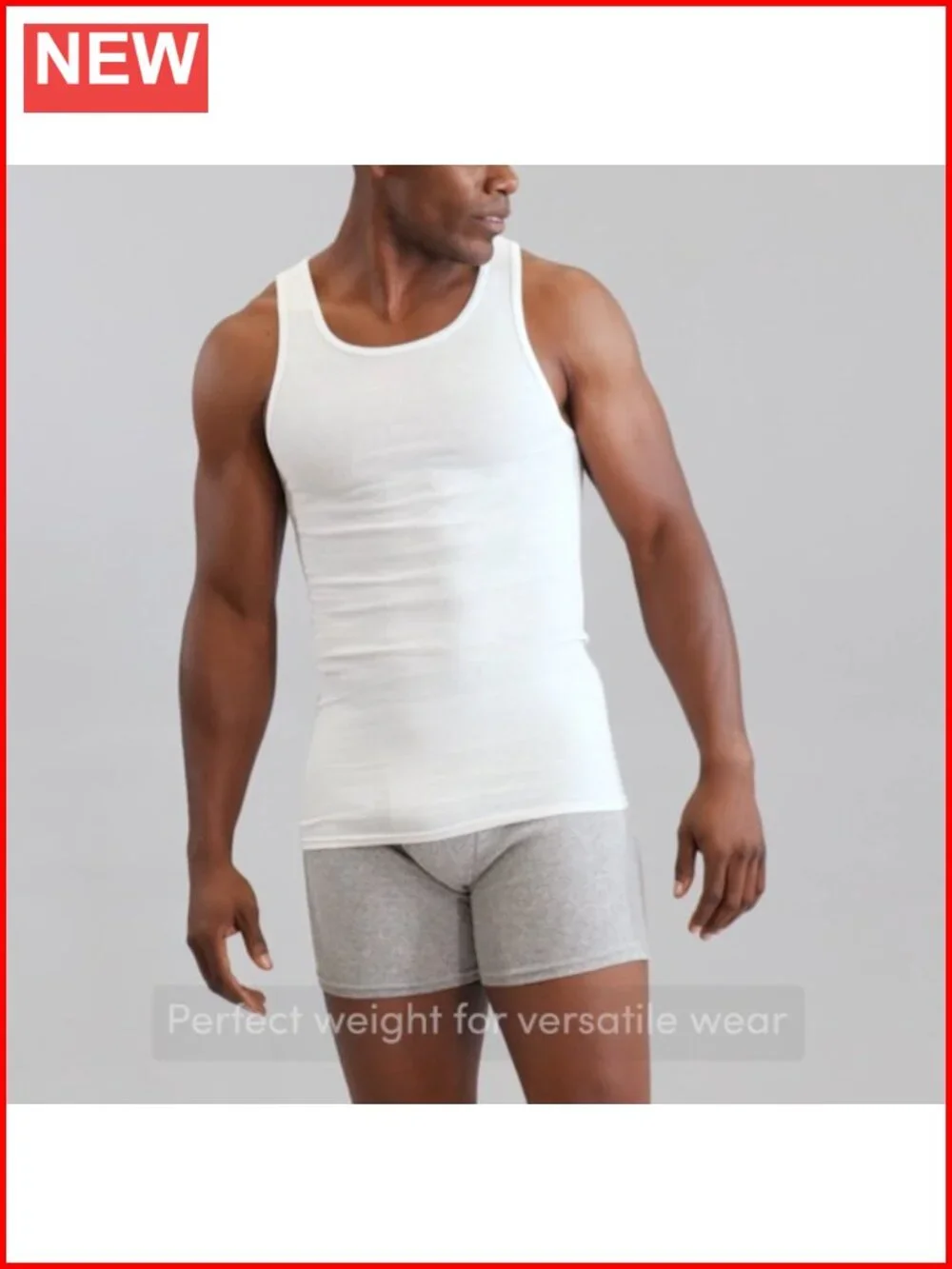 Men's Sleeveless Tag Free Moisture Wicking Tank A-Shirt Undershirt 6 Pack